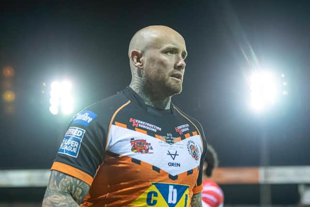 Nathan Massey is back from injury to hand Castleford Tigers a boost. (Picture: SWPix.com)