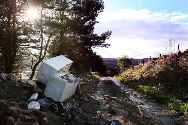 Fly-tipping is a scourge and there needs to be tougher punishment.