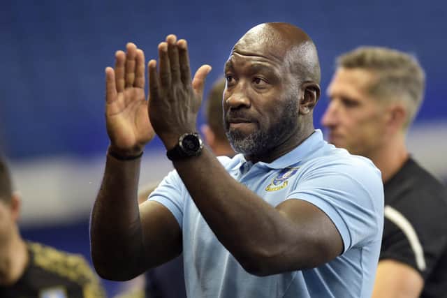 Owls boss Darren Moore has not ruled out more transfer activity. Picture: Steve Ellis.