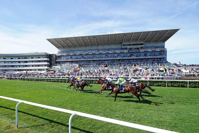 Doncaster Racecourse, pictured during last year's St Leger Festival. Picture: Mike Egerton/PA