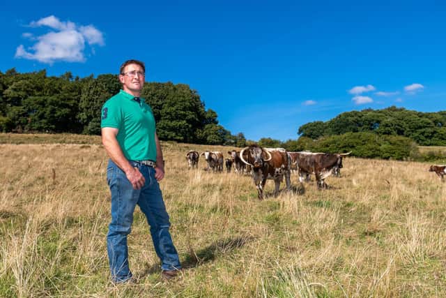 James Emsley has expanded his parents' dairy farm near Scarborough