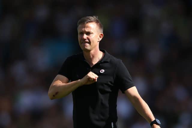 HOME IS WHERE THE HEART IS: Leeds United manager Jesse Marsch is settling into Yorkshire life. Picture: Nigel French/PA