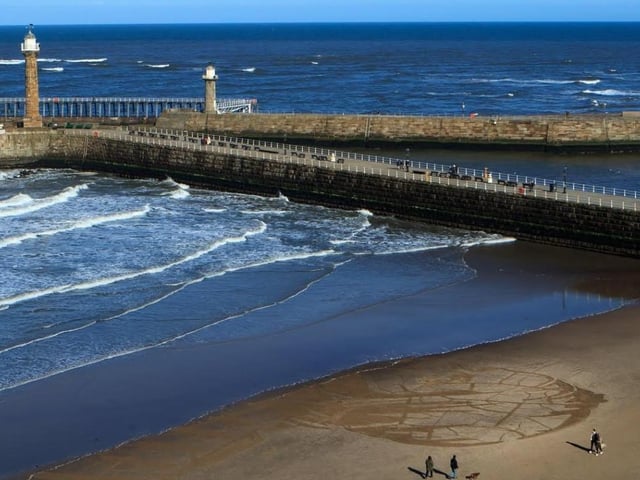 The coastal stretch of Whitby is also known as the ‘Dinosaur Coast’ or the ‘Fossil Coast’ as dinosaur footprints can be spotted in Whitby. The petrified bones of a crocodile and a specimen of plesiosaurus measuring 15ft 6in in length and 8ft 5in in width were discovered in 1841. The town is also popular for its wind surfing, sailing and surfing events that take place at the beaches between Whitby and Sandsend. Whitby Beach has a rating of four and a half stars on TripAdvisor with 1,462 reviews.