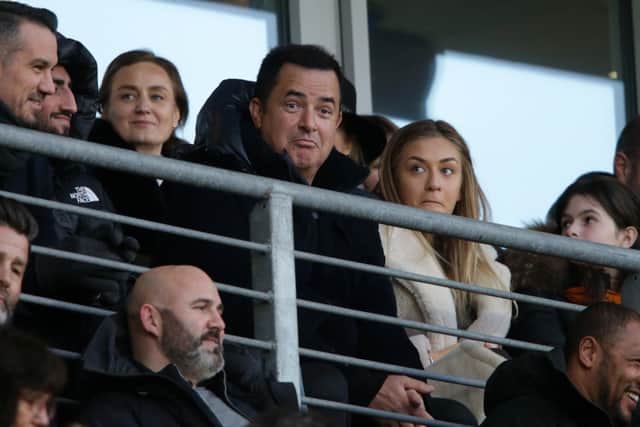 MAIN MAN: Hull City owner Acun Ilicali (centre) Picture: Ian Hodgson/PA