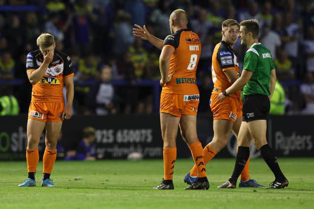 Castleford Tigers recovered from a shocking first half to beat Warrington Wolves. (Picture: SWPix.com)