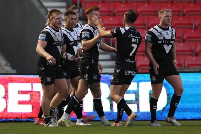 Hull FC produced an improved performance against Salford Red Devils. (Picture: SWPix.com)