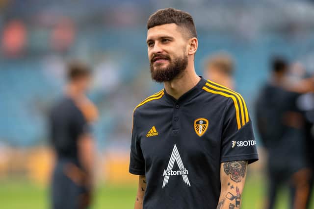 Mateusz Klich: A sub for the first four Premier League games but in contention for Leeds against Everton tonight (Picture: Jonathan Gawthorpe)
