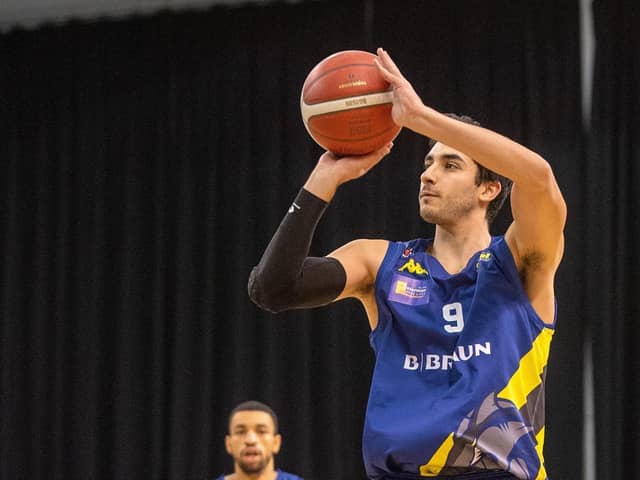 Jordan Ratinho: Californian guard is heading back to Sheffield for a second full season. (Picture: Bruce Rollinson)