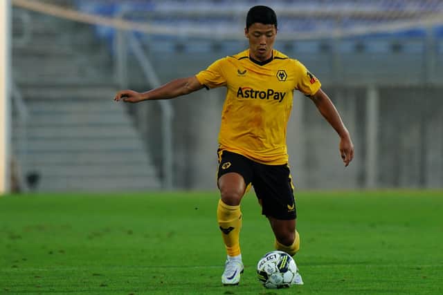 Hwang Hee-Chan of Wolverhampton Wanderers is wanted by Leeds (Picture: Gualter Fatia/Getty Images)