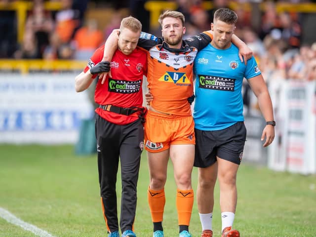 Danny Richardson suffered the injury against Salford Red Devils. (Picture: SWPix.com)