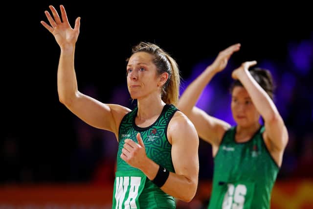 Caroline O'Hanlon of Team Northern Ireland has swapped Manchester Thunder for Leeds Rhinos. (Picture: Elsa/Getty Images)