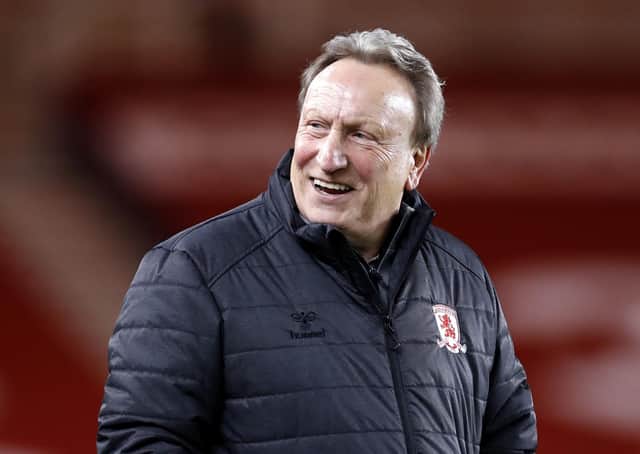 NEIL WARNOCK: Has backed Watford to return to the Premier League alongside Norwich City. Picture: George Wood/Getty Images.