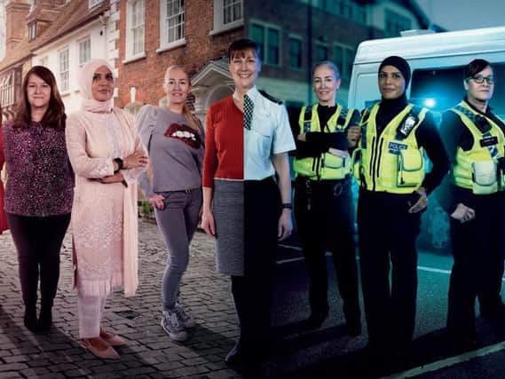North Yorkshire Police Chief Constable Lisa Winward, along with PC Charlotte Wood, PC Pauline Law and call handler Katharine Johnson, are just a few of the force's female members who will appear in the 10-part series Women in the Force on UKTV's W Channel every Thursday.