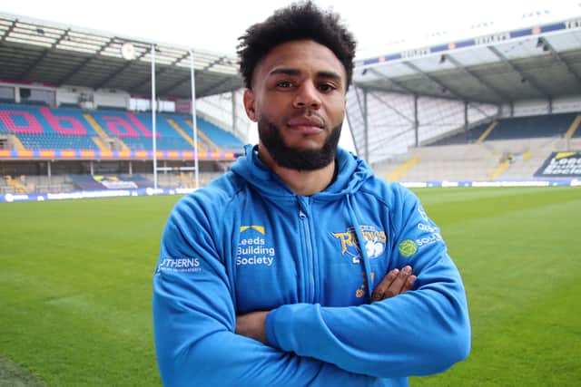 Former St Helens and Rugby Union star Kyle Eastmond might just debut for Leeds Rhinos against his former Rugby Leaue club. Picture: Phil Daly/Leeds Rhinos/SWPix.com.