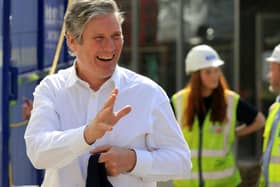 Labour leader Sir Keir Starmer during a recent campaign event in Sheffield.