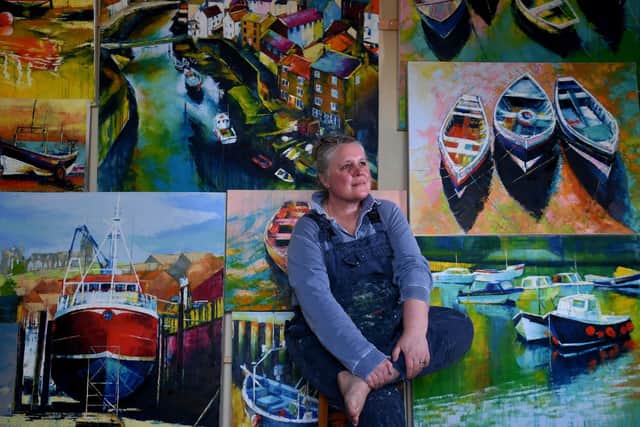 Artist Kate Smith says people are missing the coast
