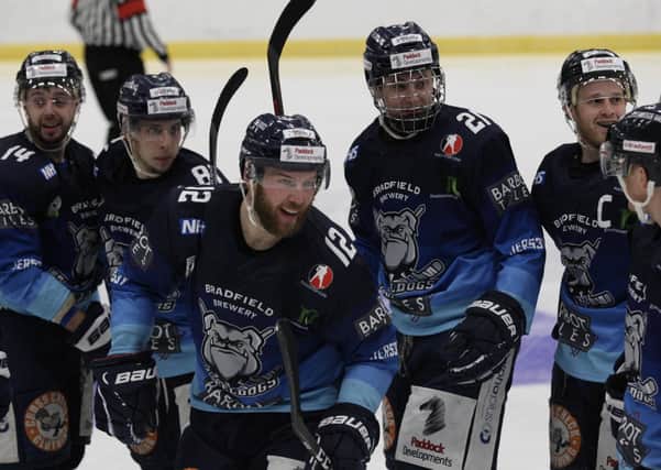 TOP BOMBING: Sheffield Steeldogs finished top of the Streaming Series standings and won the Spring Cup. Picture courtesy of Cerys Molloy.