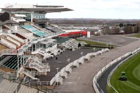 This was the scene at Aintree ahead of the Randox Grand National meeting.