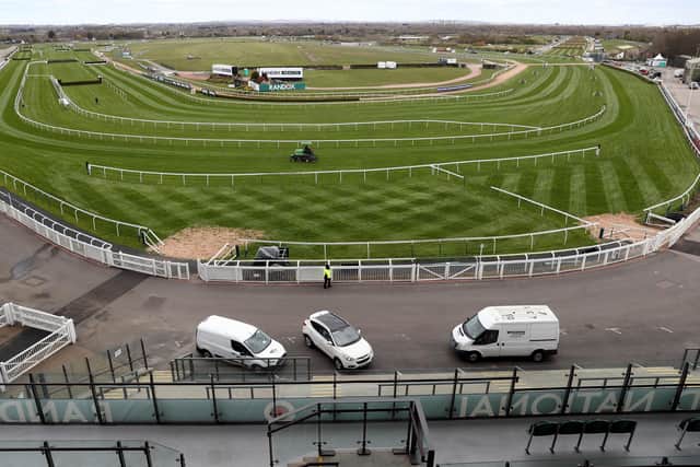 This year's Randox Grand National meeting goes ahead without crowds.