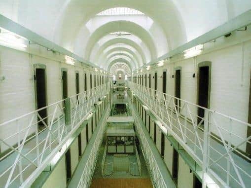 Beadman was serving a life sentence at HMP Wakefield (pictured)