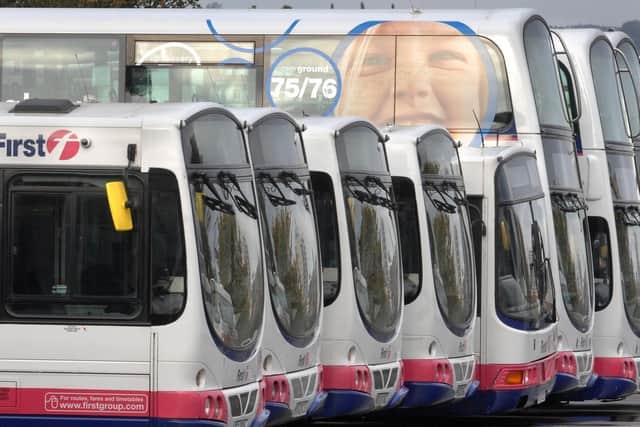 Union leaders in West Yorkshire are set to demand that the county's first directly elected metro mayor starts the process to bring buses under public control within 100 days of taking office. Stock image