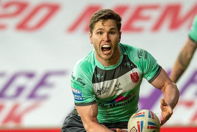 HOME SOIL: Matt Parcell is looking forward to a competitive return to Hull College Craven Park against Castleford Tigers.  Picture: Bruce Rollinson