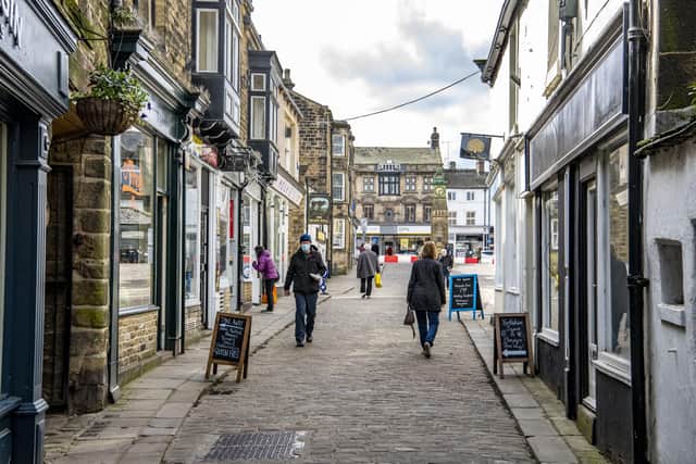 The centre of Otley, as traders prepare to reopen their doors.  Picture: Tony Johnson