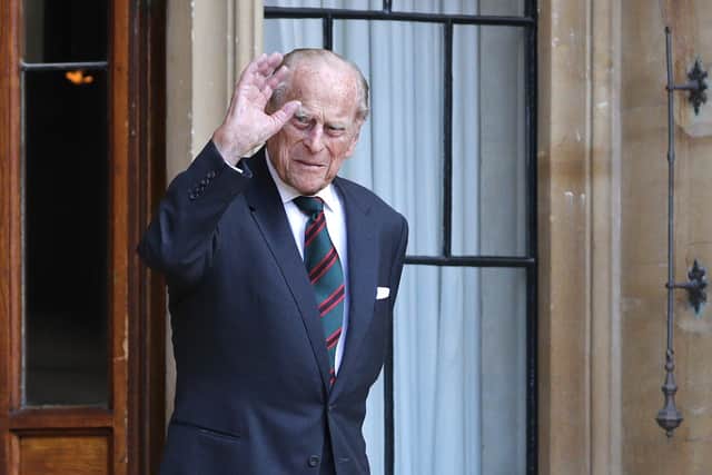 File photo dated 22/07/2020 of The Duke of Edinburgh arrives for a ceremony for the transfer of the Colonel-in-Chief of the Rifles from the Duke to the Duchess of Cornwall. It was to be his last public engagement.