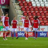 TARGET: Rotherham United's players are aware how many points their boss Paul Warne believes will ensure survival.  Picture Bruce Rollinson