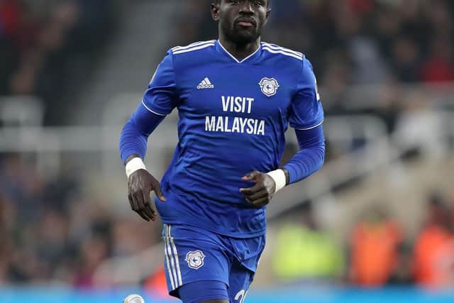 INJURY: Huddersfield Town centre-forward Oumar Nisse
