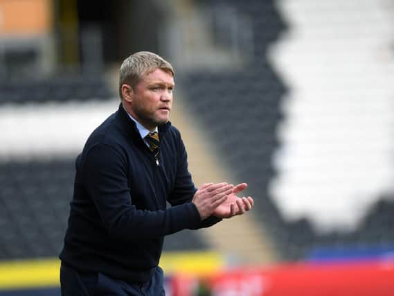 VICTORY: For Grant McCann and Hull City at Plymouth.