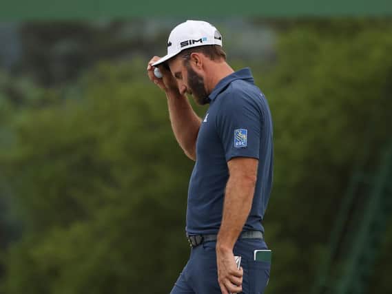 EARLY EXIT: For defending champion Dustin Johnson. Picture: Getty Images.