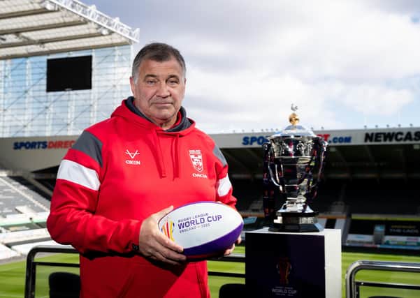 In charge: England Rugby League head coach Shaun Wane. Picture: SWPix
