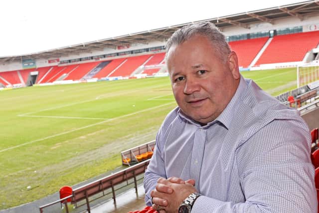 Doncaster chief executive Carl Hall. Picture: Marie Caley