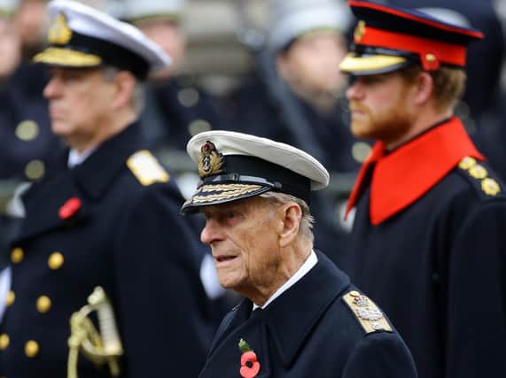 Prince Harry has paid tribute to his grandfather.