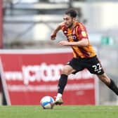 RETURN: Bradford City midfielder Levi Sutton