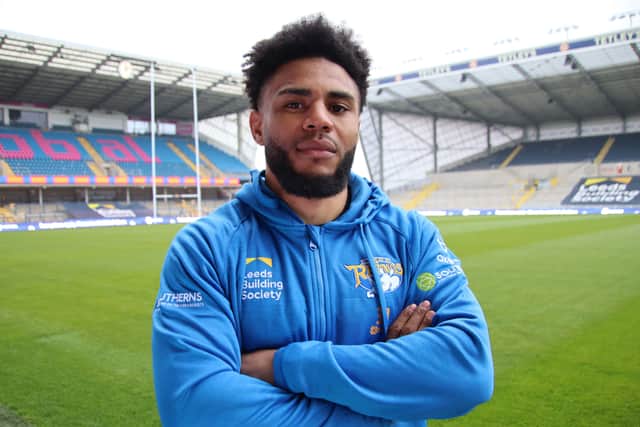 READY TO GO: New signing Kyle Eastmond is set to make his Leeds Rhinos debut this week. Picture: Phil Daly/Leeds Rhinos/SWPix.com.