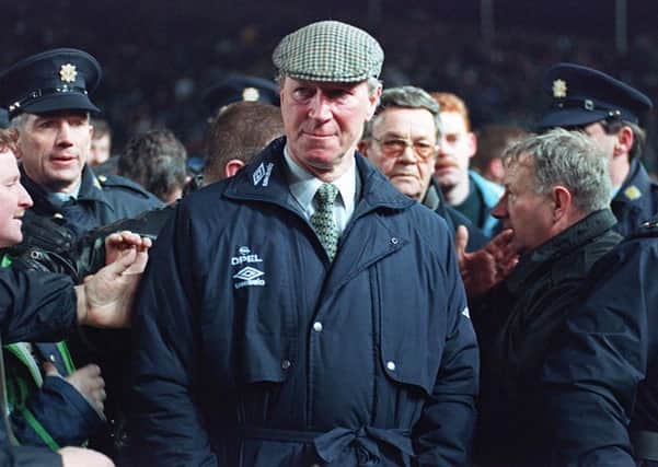 Football legend Jack Charlton who died last year.