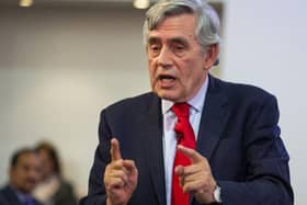 Former Prime Minister Gordon Brown. Photo by Duncan McGlynn/Getty Images.