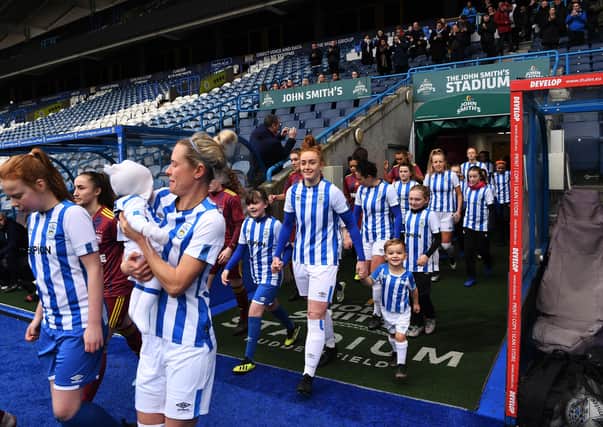 Huddersfield Town Women are progressing nicely in the FA Cup.
 (Picture: Jonathan Gawthorpe
)