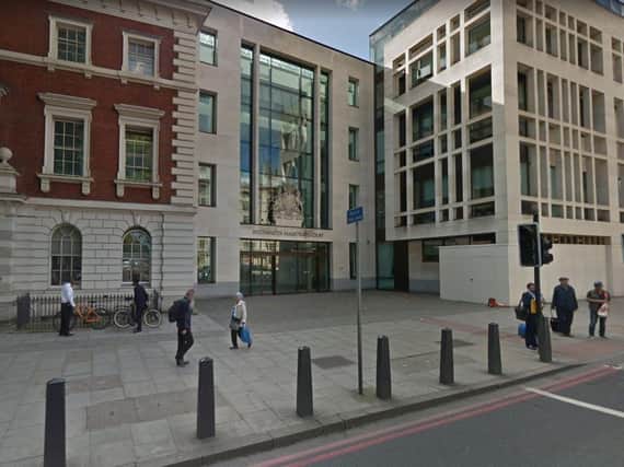 The trio appeared at Westminster Magistrates' Court