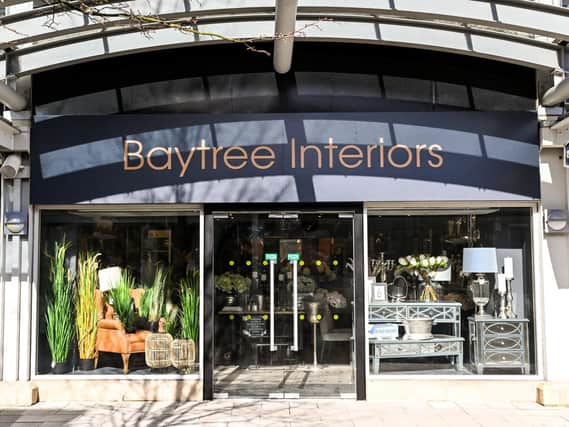 Baytree Interiors showcases its own brand furniture, lighting and interior accessories.