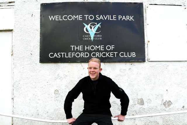 The Coronation Street actor at the club where he is now a director.  (Picture: Jonathan Gawthorpe).