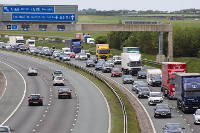 There's anger over plans to build a new motorway service station on the A1M in the Vale of York.