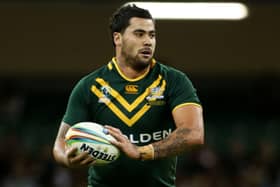 Test star: Former Australia forward Andrew Fifita. Picture: Lynne Cameron PA Wire.