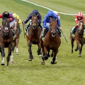 Oisin Murphy and Tactical (left) provide a poignant win for the Queen at Newmarket.