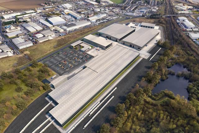 Siemens is building a railway factory at Goole.