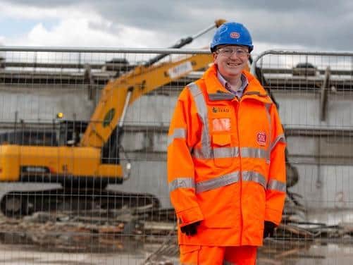 York council leader Keith Aspden at the York Central site.