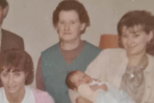 Rosemary Savage (left) Norma Andrews (right), with their mum Gladys Harrison, in the centre.