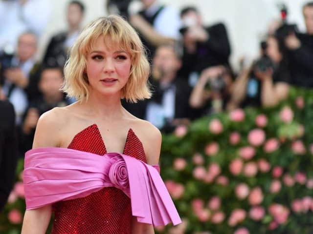 Actress Carey Mulligan arrives for the 2019 Met Gala at the Metropolitan Museum of Art on May 6, 2019, in New York, Credit: ANGELA WEISS/AFP via Getty Images.